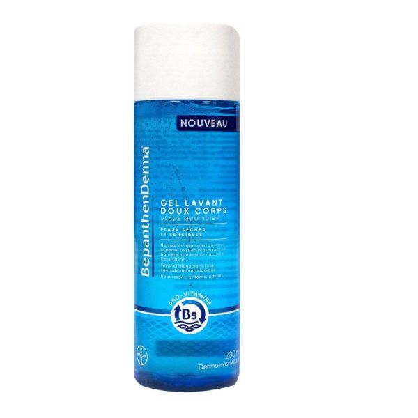 Bepanthen Derma gel lavant doux corps 200 ml
