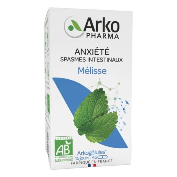 Arkogélule Mélisse bio 45 gélules
