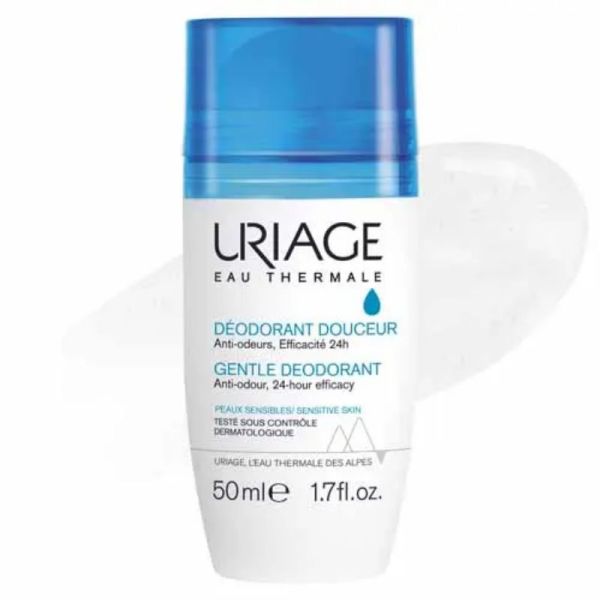 Uriage déodorant douceur peaux sensibles bille 50ml