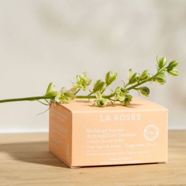 La Rosée baume démaquillant fondant recharge 90ml