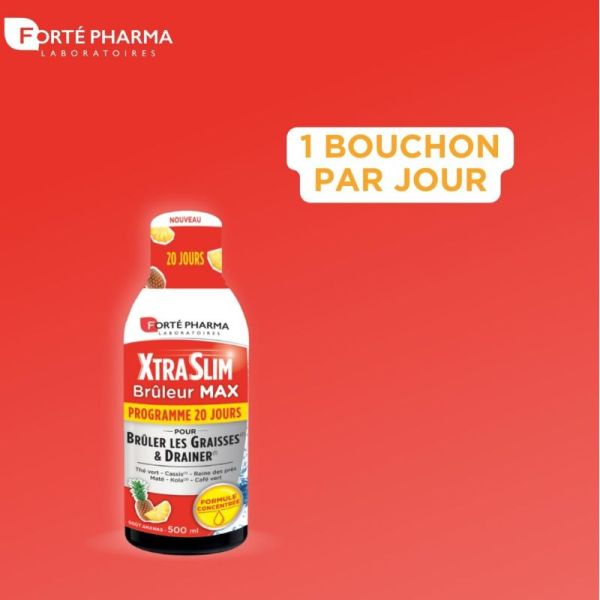 Forte Pharma XtraSlim brûleur graisses 20 jours ananas 500ml