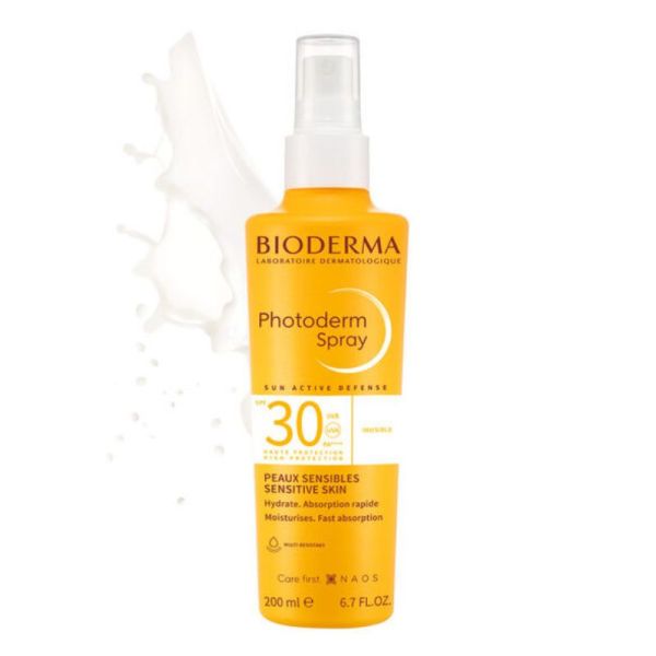 Bioderma Photoderm spray solaire hydratant Invisible SPF30 200ml