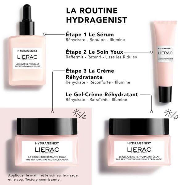 Lierac Hydragenist la crème réhydratante éclat 50ml