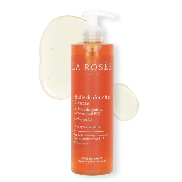 La Rosée huile de douche lavante huile grain tournesol bio 400ml