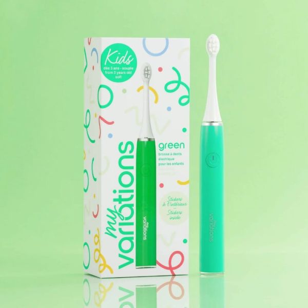 My Variations Kids Brosse à dents électrique enfant Verte