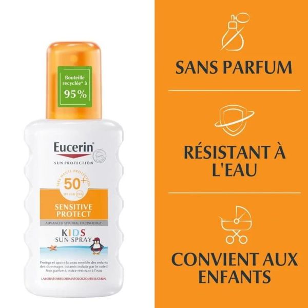 Eucerin Sun Protection sensitive protect kids SPF50 + spray 200ml