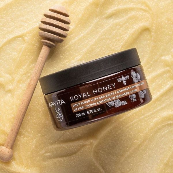 Apîvita Royal Honney gommage corps aux sels marins 200ml