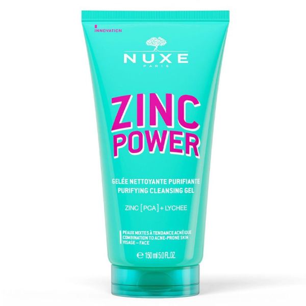 Zinc Power Gelée Nettoyante Purifiante 150 ml