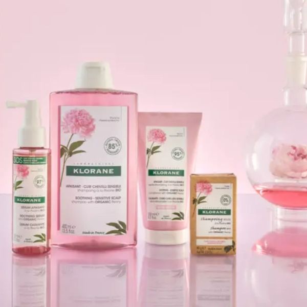 Klorane Pivoine après-shampoing apaisant Bio cuir chevelu sensible 150ml