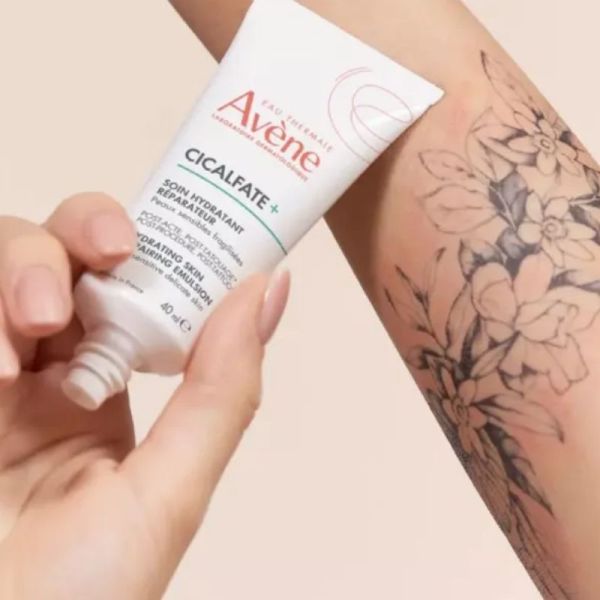Avène Cicalfate + soin hydratant réparateur post act ou tatouage 40ml