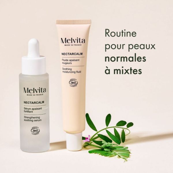 Melvita NectarCalm fluide apaisant rougeurs Bio 40ml