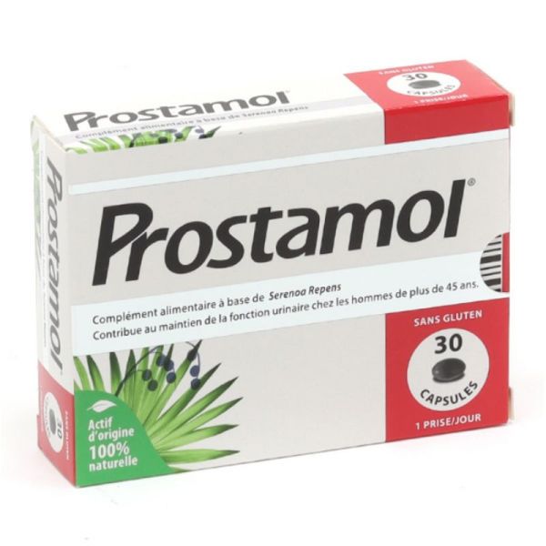 Menarini Prostamol Confort urinaire prostate 30 capsules molles