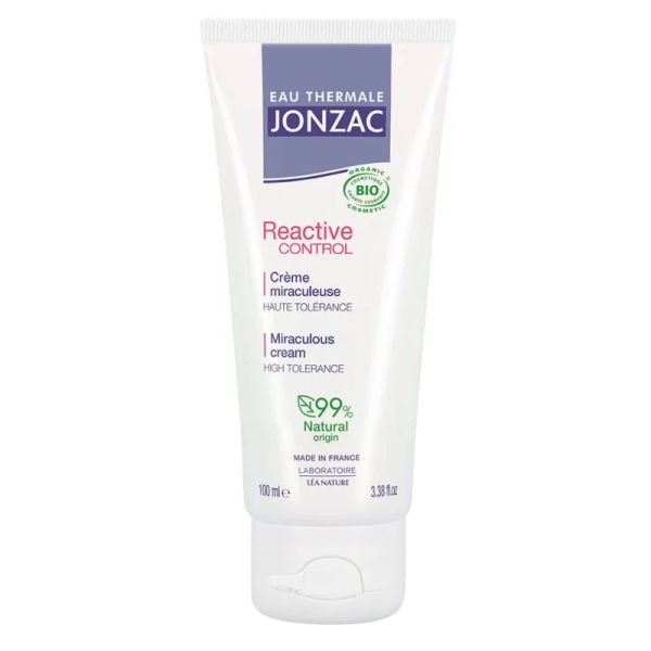Eau thermale Jonzac Reactive Control Crème Miraculeuse Bio 100 ml