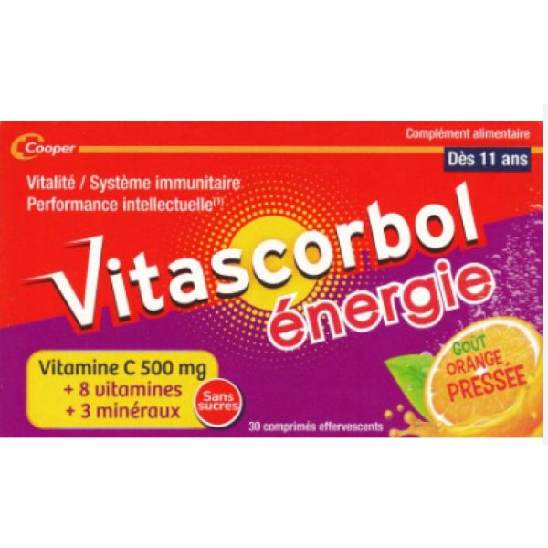 Vitascorbol Energie Cpr Eff 30