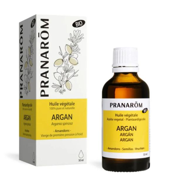 Pranarôm huile végétale Argan Bio 50ml