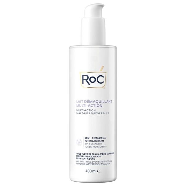 RoC lait démaquillant Multi-Action 400 ml