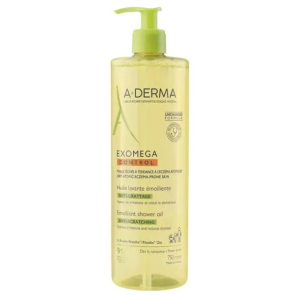 Exomega Control huile lavante émolliente anti-grattage 750 ml