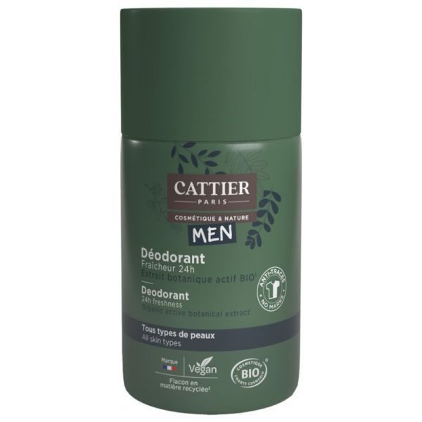 Cattier Men Déodorant Bio 50 ml