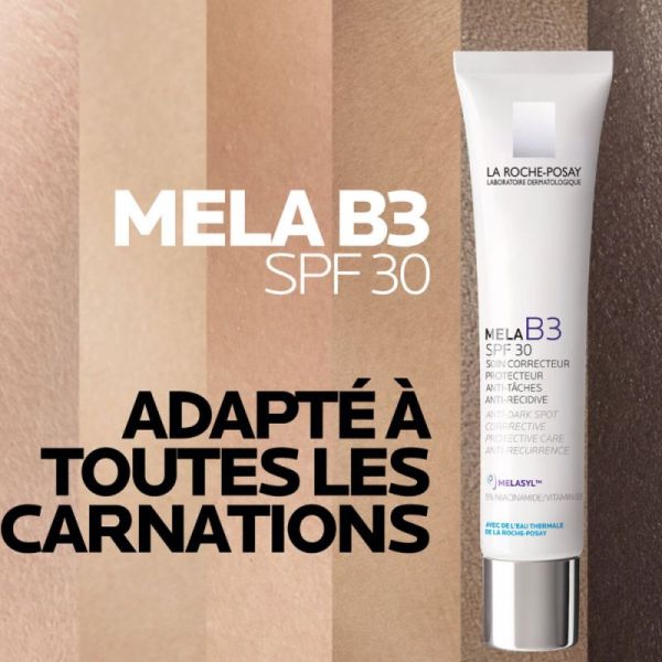 Roche Posay Mela B3 soin correcteur anti-taches SPF30 40ml