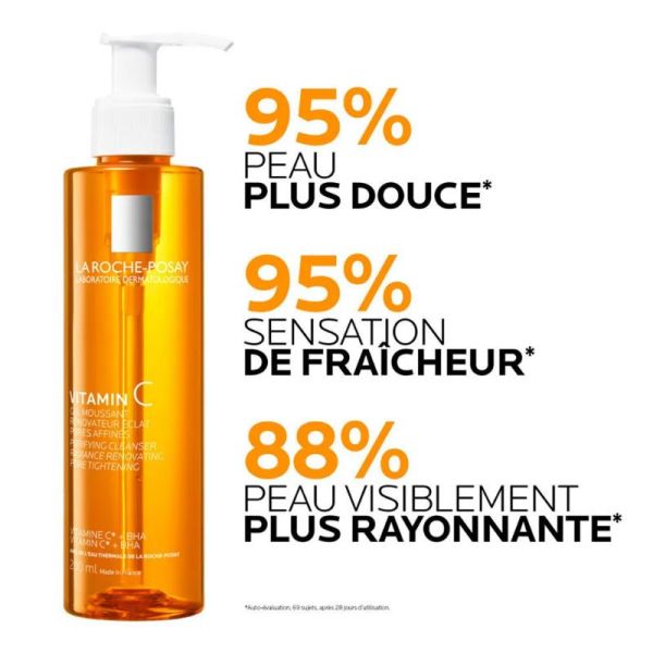 La Roche-Posay Pure Vitamin C gel moussant rénovateur 200ml