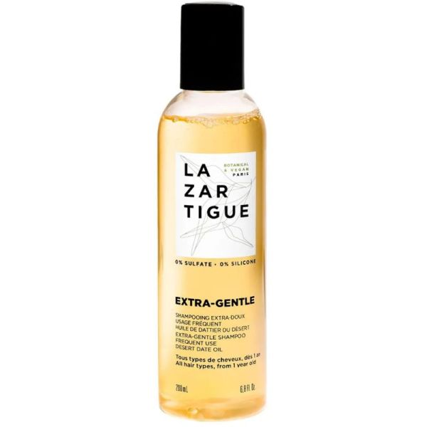 Lazartigue extra gentle shampoing extra doux usage fréquent 200ml