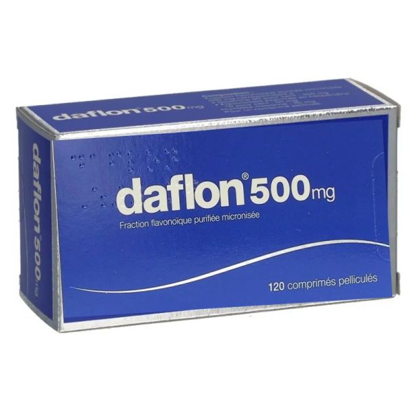 Daflon 500mg 120 comprimés