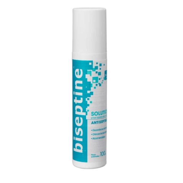Biseptine solution spray pulvérisateur 100 ml