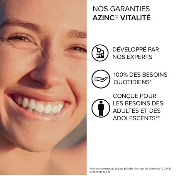 Arkopharma Azinc Vitalité 120 Gélules