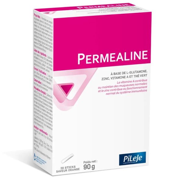 Pileje Permealine L-Glutamine 20 sticks