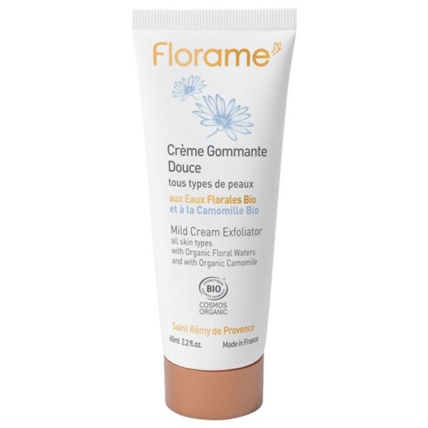 Florame Crème Gommante Douce Bio 65 ml