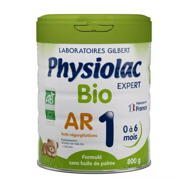Physiolac lait bio AR 0 à 6 mois 900g
