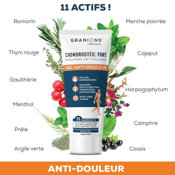 Granions Chondrostéo+ FORT gel 50ml