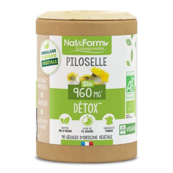 Nat&Form Ecoresponsable Piloselle Bio 90 gélules végétales