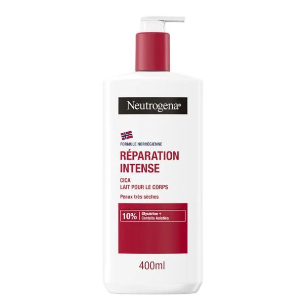 Neutrogena réparation intense crème lait corps Hydratant eaux très sèches 400 ml