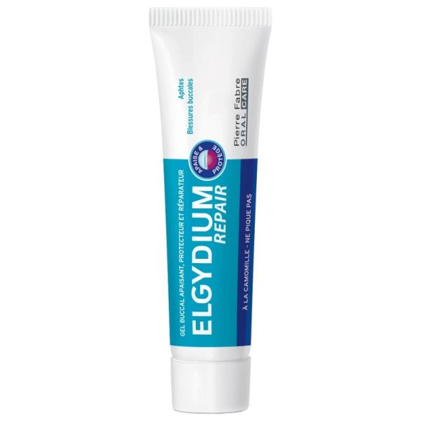 Elgydium Repair Gel Buccal Apaisant Protecteur et Réparateur 15 ml