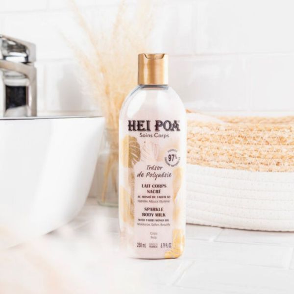 Hei Poa soins corpsHei Poa soins corps lait corps nacré Trésor de Polynésie 250ml 250ml
