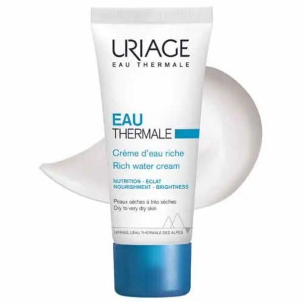 Uriage Eau Thermale crème d'eau riche peaux sèches à très sèches 40ml