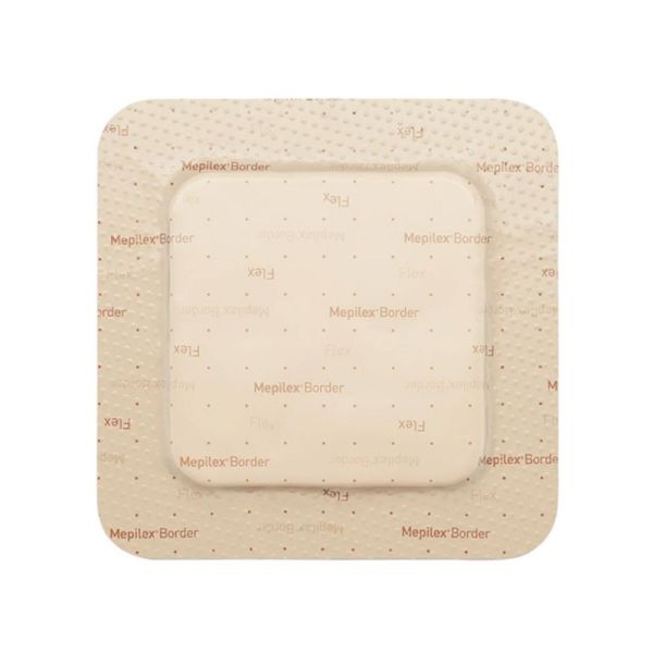 Mepilex Border Flex Carré pansement hydrocellulaire10X10 Cm 16 pansements