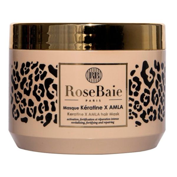 RoseBaie masque duo Amla & kératine brillance & gainage 500ml