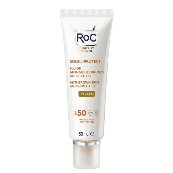 Roc Soleil Protect fluide anti-taches brunes unificateur SPF50 Teinté 50 ml