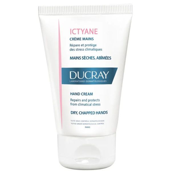 Ducray Ictyane crème mains sèches et abimées 50 ml