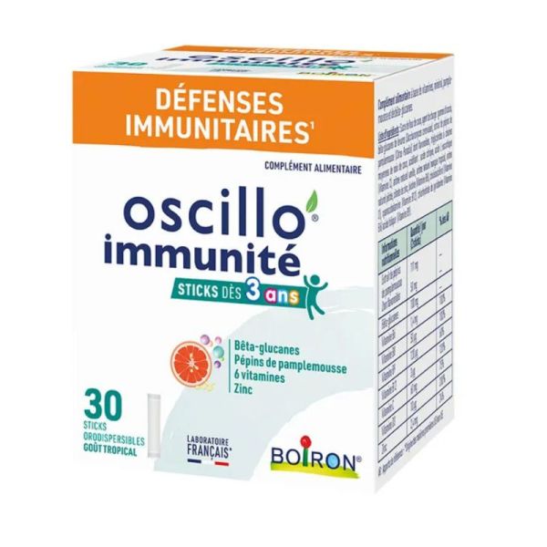 Oscillo Immunite enfants 30 sachets
