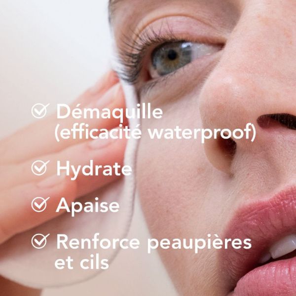 Bioderma Créaline H2O yeux sensibles et lèvres biphase micellaire 125ml