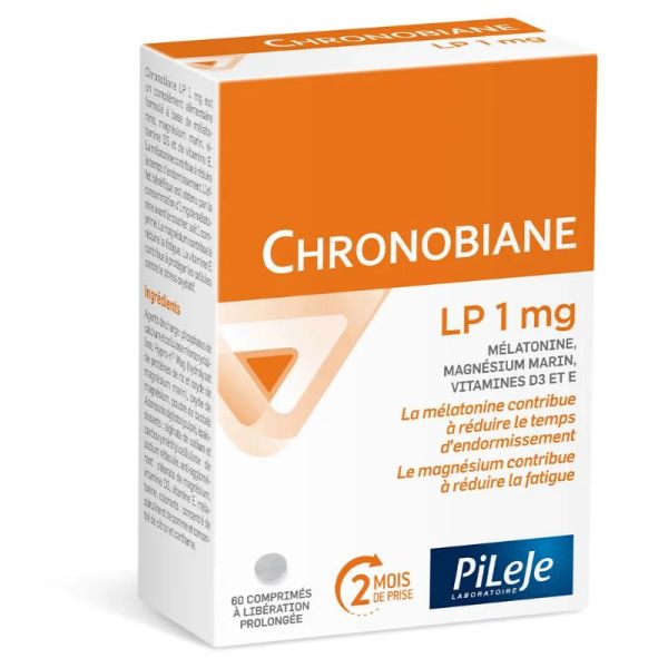 Pileje Chronobiane LP 60 comprimés