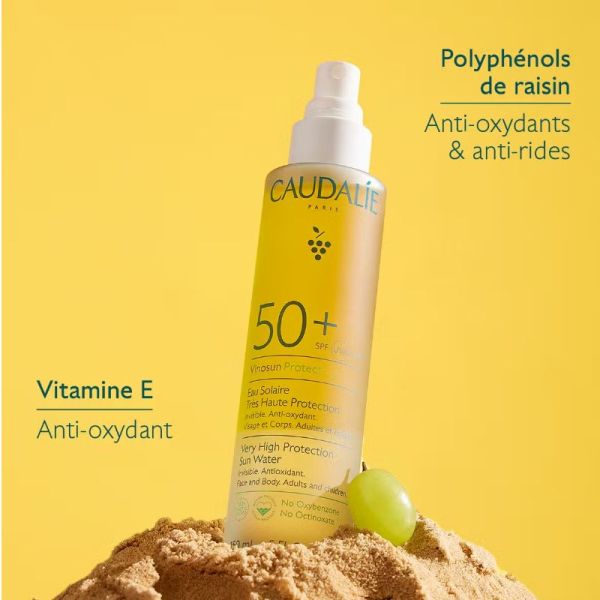 Caudalie Vinosun Protect Eau Solaire SPF50+ 150 ml