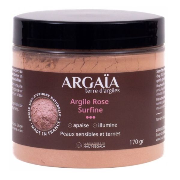 Argaïa argile Rose surfine 170g