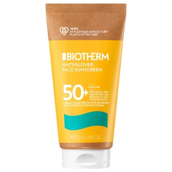 Waterlover Face Sunscreen crème visage jeunesse SPF50+ 50ml