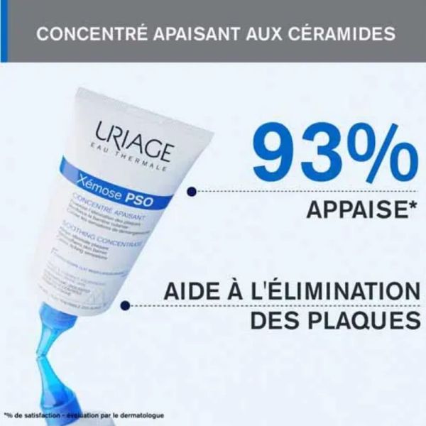 Uriage Xémose PSO concentréa apaisant peaux à tendance psoriasique.150ml