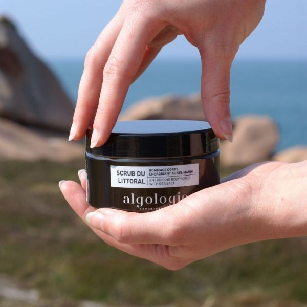 Algologie Scrub du Littoral corps gommage au sel marin 200ml