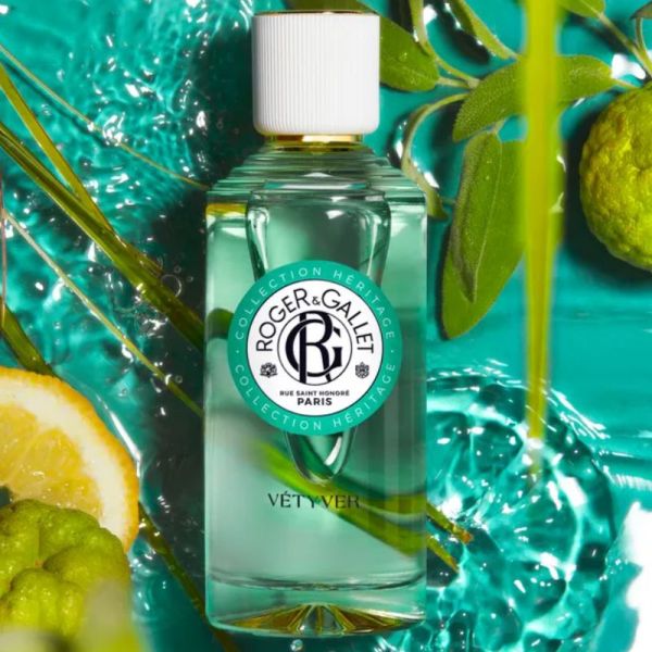 Roger & Gallet Vétyver eau parfumée bienfaisante 100ml